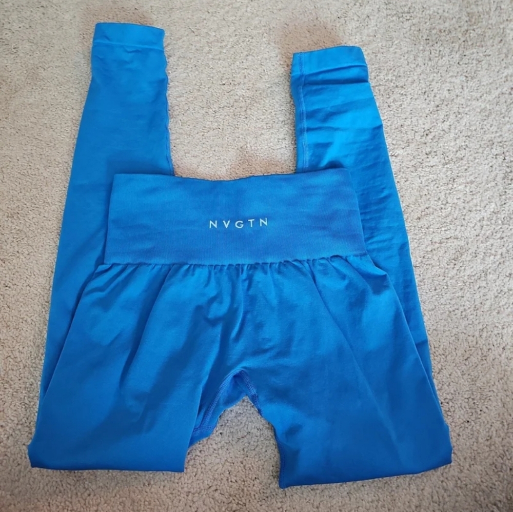 NVGTN Kids Blue Leggings